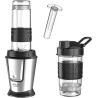 Adler | Blender | AD 4081 | Tabletop | 800 W | Jar material BPA Free Plastic | Jar capacity 0.4 + 0.57 L | Ice crushing | Black/