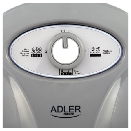 Adler | Foot massager | AD 2167 | White/Grey