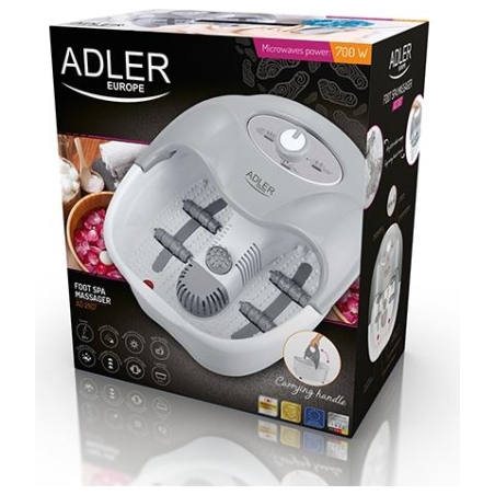 Adler | Foot massager | AD 2167 | White/Grey