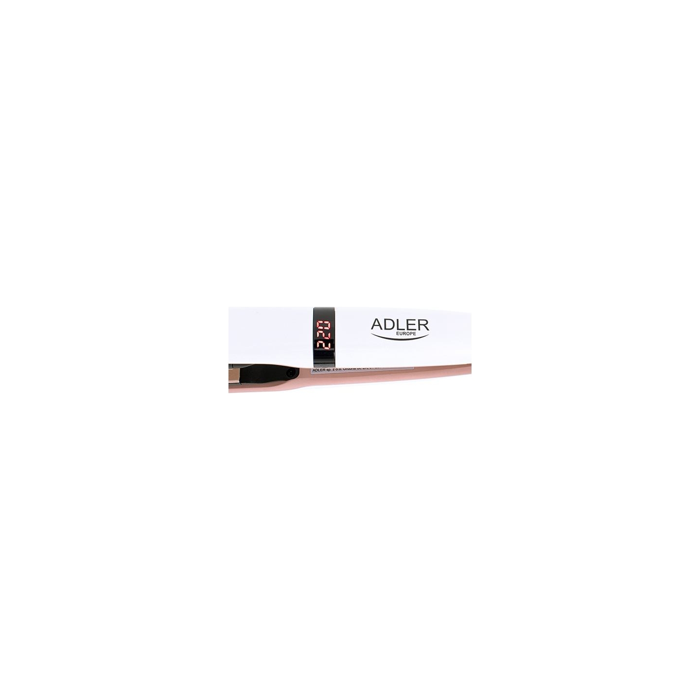 Adler | Hair Straightener | AD 2321 | Warranty 24 month(s) | Ceramic heating system | Display LCD | Temperature (min) 140 °C | T