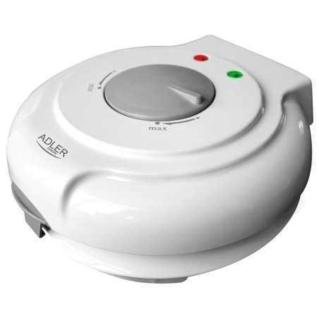 Adler | Waffle maker | AD 3038 | 1500 W | Number of pastry 1 | Ice Cone | White