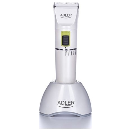 Adler | Hair clipper | AD 2827 | Cordless or corded | Number of length steps 4 | White