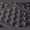 Adler | Waffle maker | AD 3036 | 1500 W | Number of pastry 4 | Belgium | Black