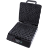 Adler | Waffle maker | AD 3036 | 1500 W | Number of pastry 4 | Belgium | Black