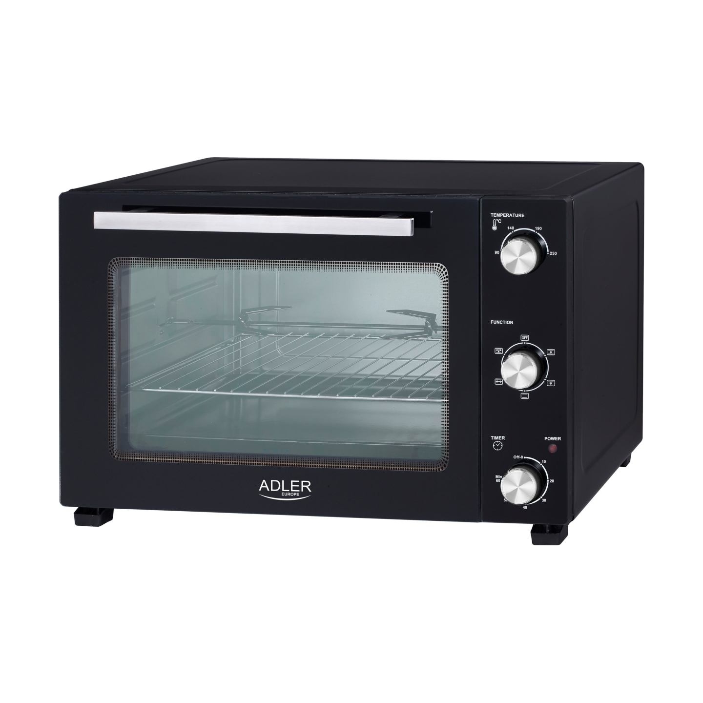 Adler Electric oven | AD 6026 | 48 L | 1800 W | Black
