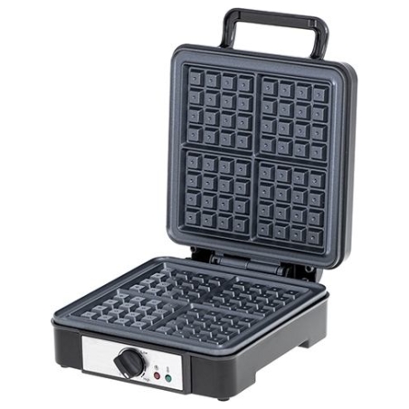 Adler | Waffle Maker | AD 3049 | 1200 W | Number of pastry 4 | Belgium | Black
