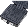 Adler | Waffle Maker | AD 3049 | 1200 W | Number of pastry 4 | Belgium | Black