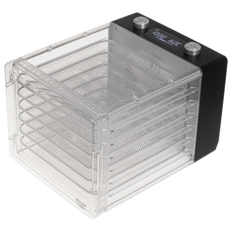 Adler | Food Dehydrator | AD 6660 | Power 600 W | Number of trays 6 | Integrated timer | Black
