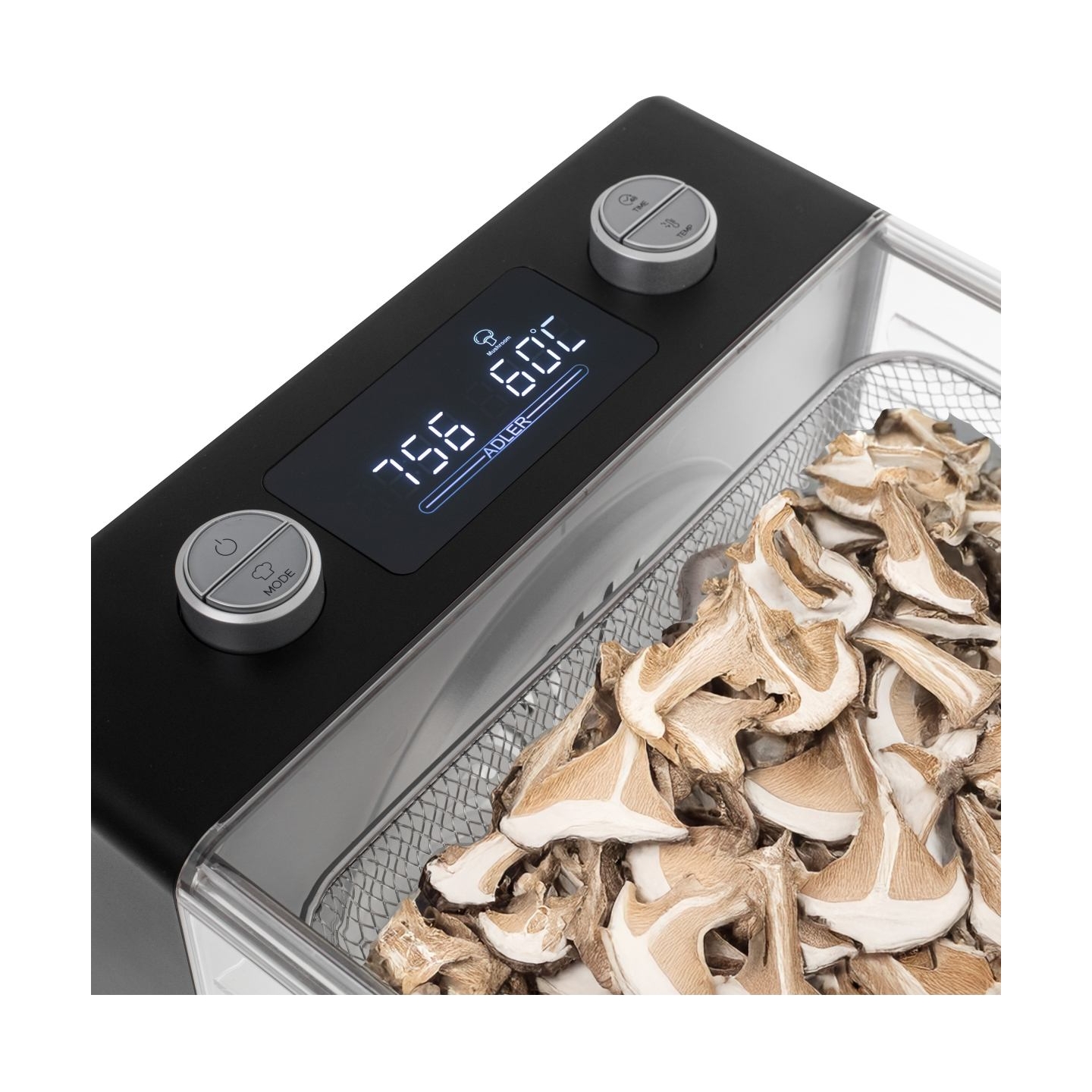 Adler | Food Dehydrator | AD 6660 | Power 600 W | Number of trays 6 | Integrated timer | Black