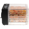 Adler | Food Dehydrator | AD 6660 | Power 600 W | Number of trays 6 | Integrated timer | Black