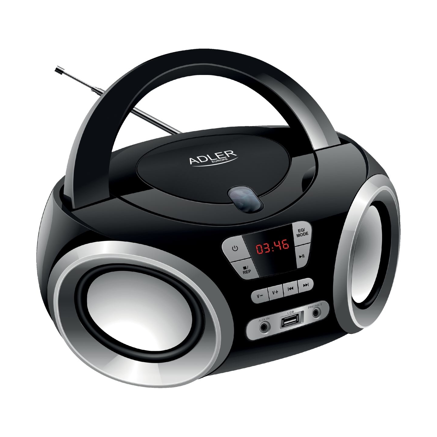 Adler | CD Boombox | AD 1181 | Speakers | USB connectivity