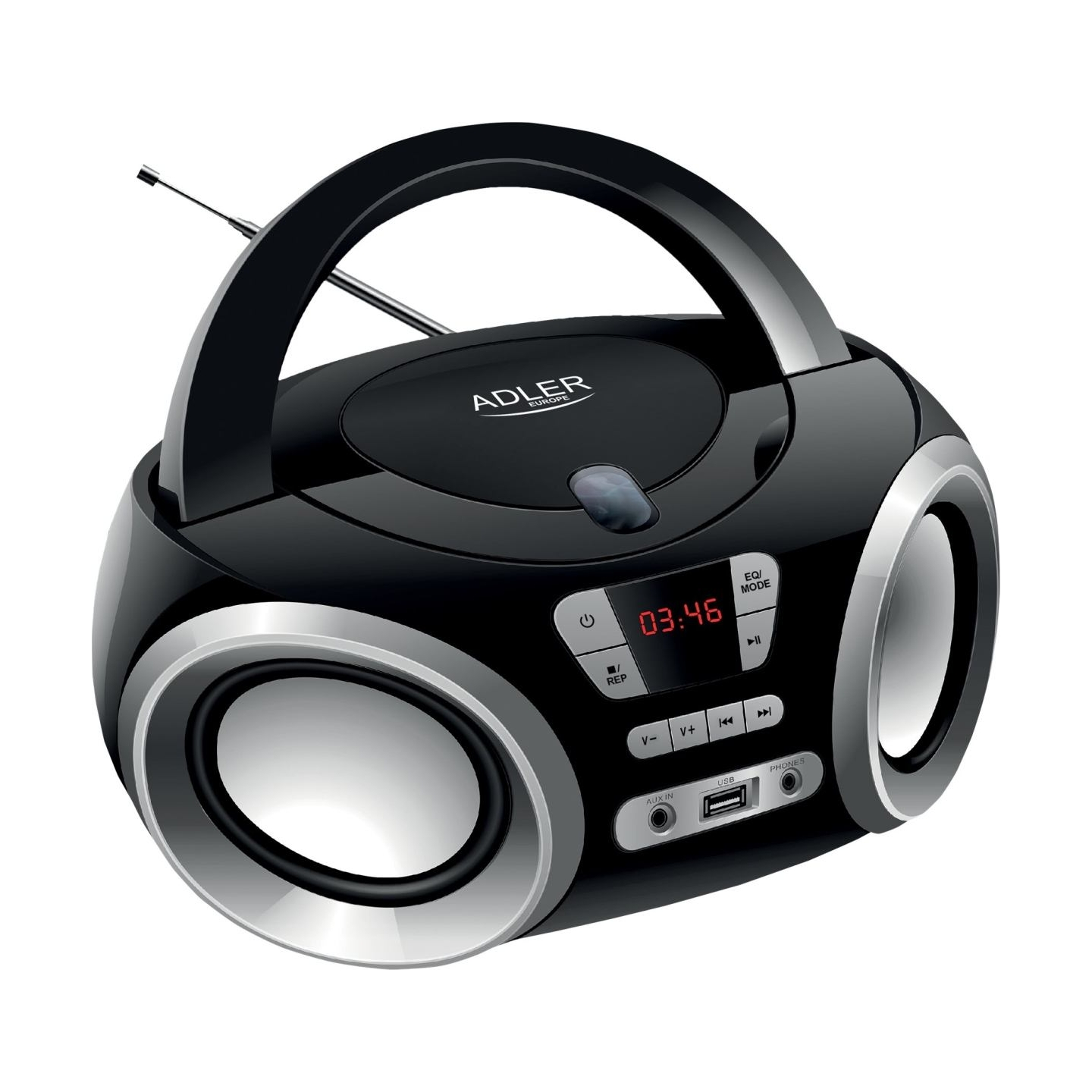 Adler | CD Boombox | AD 1181 | Speakers | USB connectivity