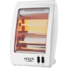 Adler | Heater | AD 7709 | Halogen Heater | 800 W | Number of power levels 2 | White
