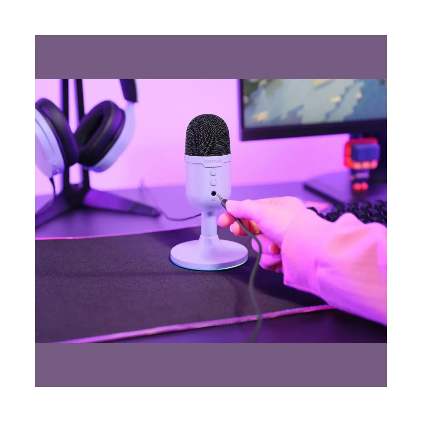 Trust MICROPHONE GXT234P YUNIX USB/PURPLE 25375 TRUST