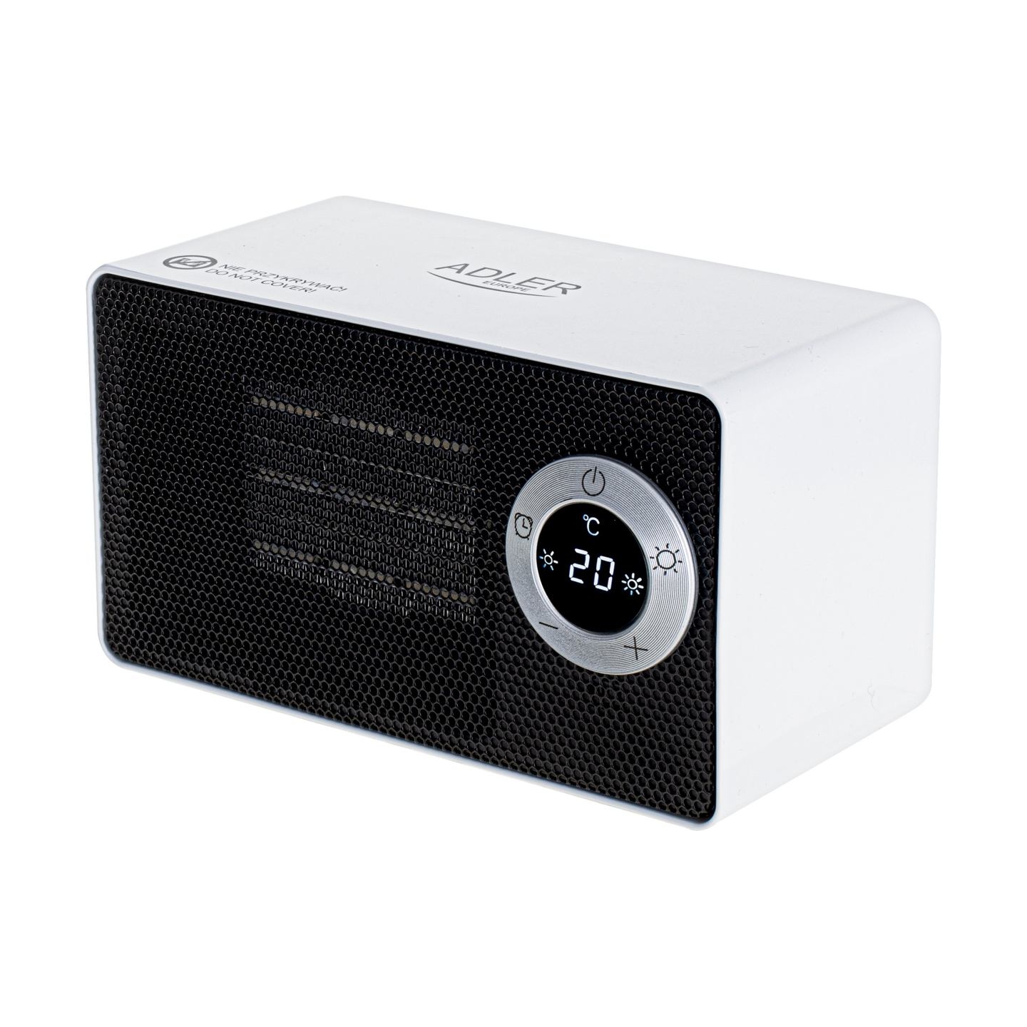 Adler | AD 7746 | Ceramic fan heater | 1000 W | Number of power levels 2 | White