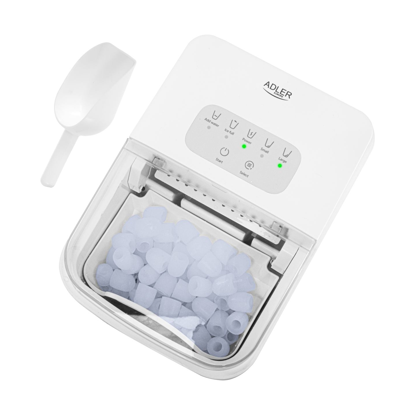 Adler Ice Cube Maker | AD 8800 | Power 105 W | Capacity 1.4 L | White