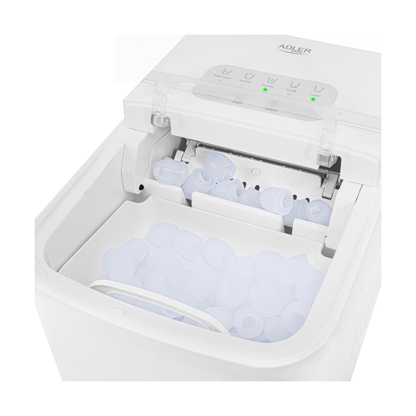 Adler Ice Cube Maker | AD 8800 | Power 105 W | Capacity 1.4 L | White