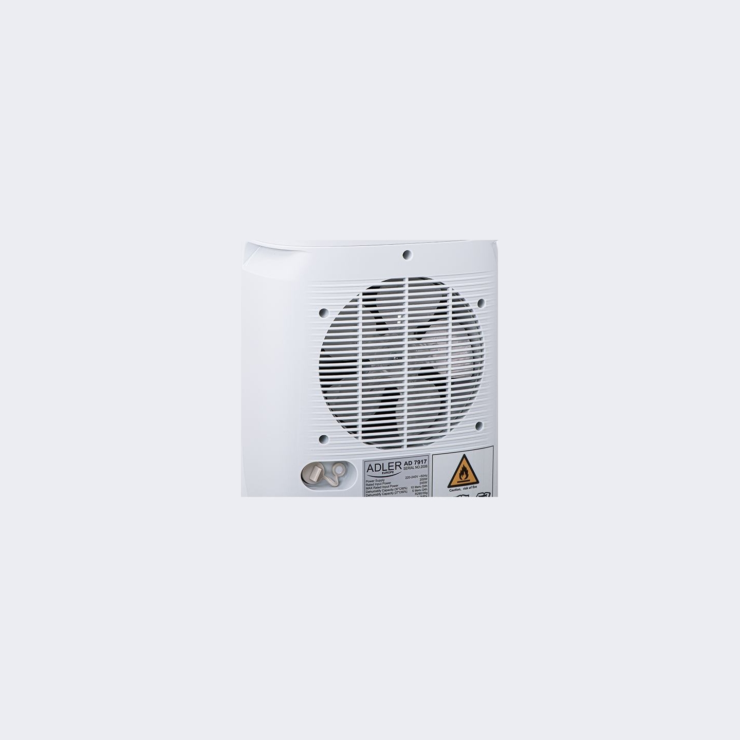 Adler | Air Dehumidifier | AD 7917 | Power 200 W | Suitable for rooms up to 60 m³ | Water tank capacity 2.2 L | White