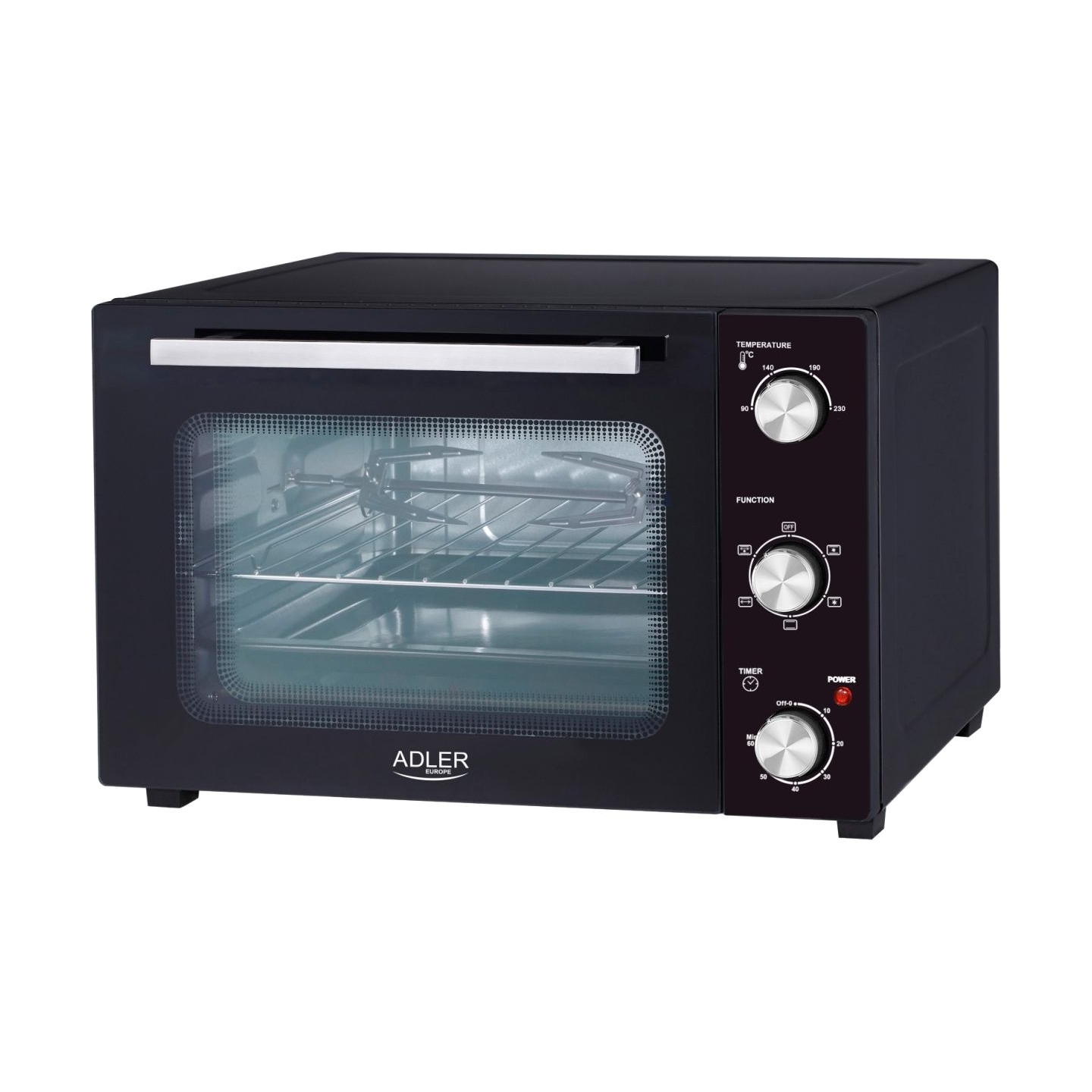 Adler Electric oven | AD 6025 | 35 L | 1500 W | Black