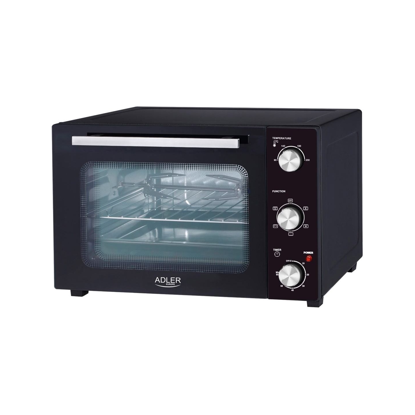 Adler Electric oven | AD 6025 | 35 L | 1500 W | Black