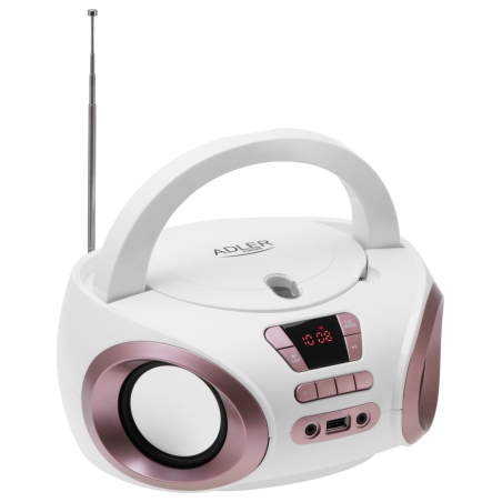 Adler | CD-MP3 Boombox | AD 1181 | Speakers | USB connectivity | FM