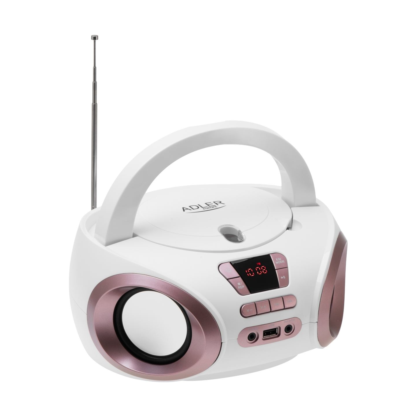 Adler | CD-MP3 Boombox | AD 1181 | Speakers | USB connectivity | FM