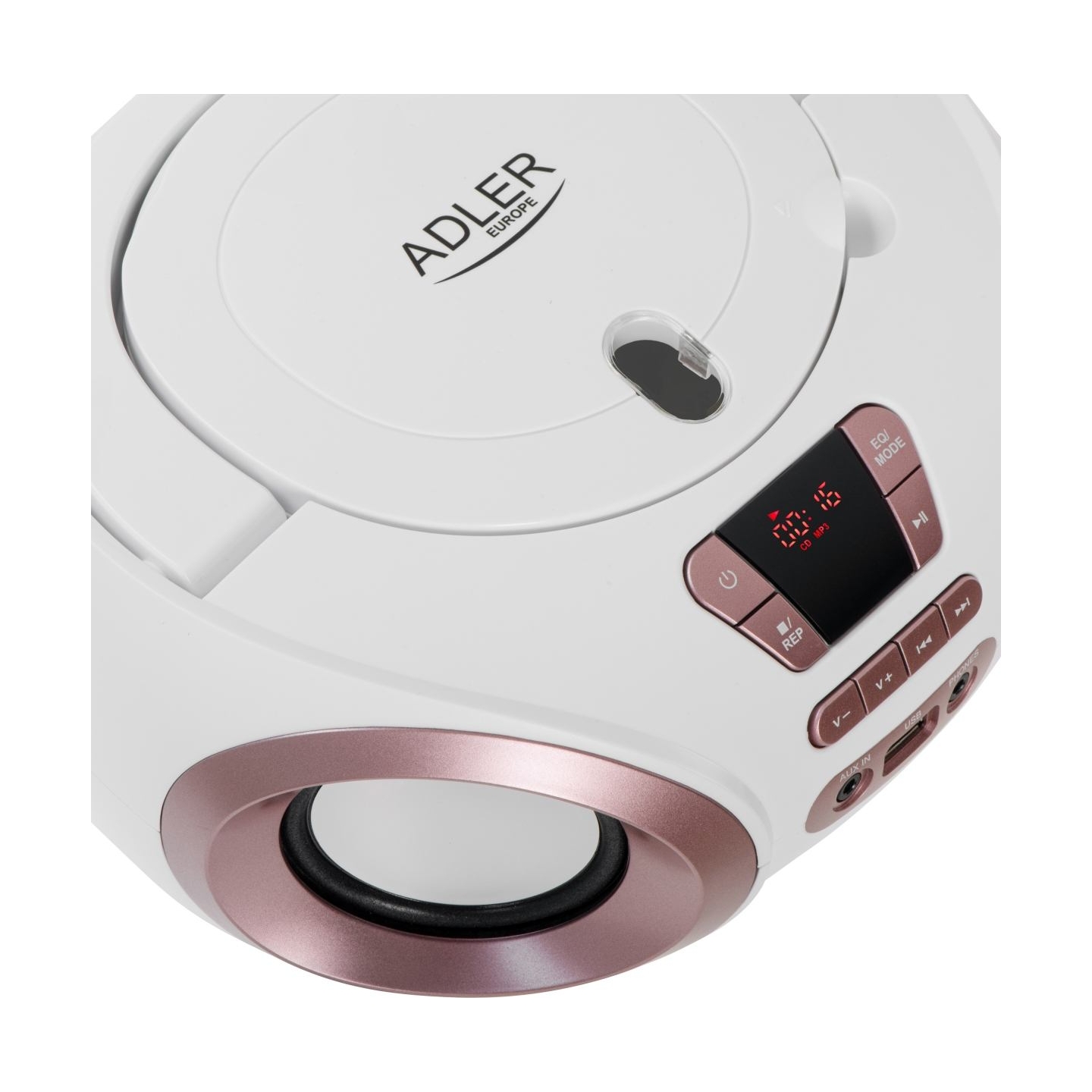 Adler | CD-MP3 Boombox | AD 1181 | Speakers | USB connectivity | FM