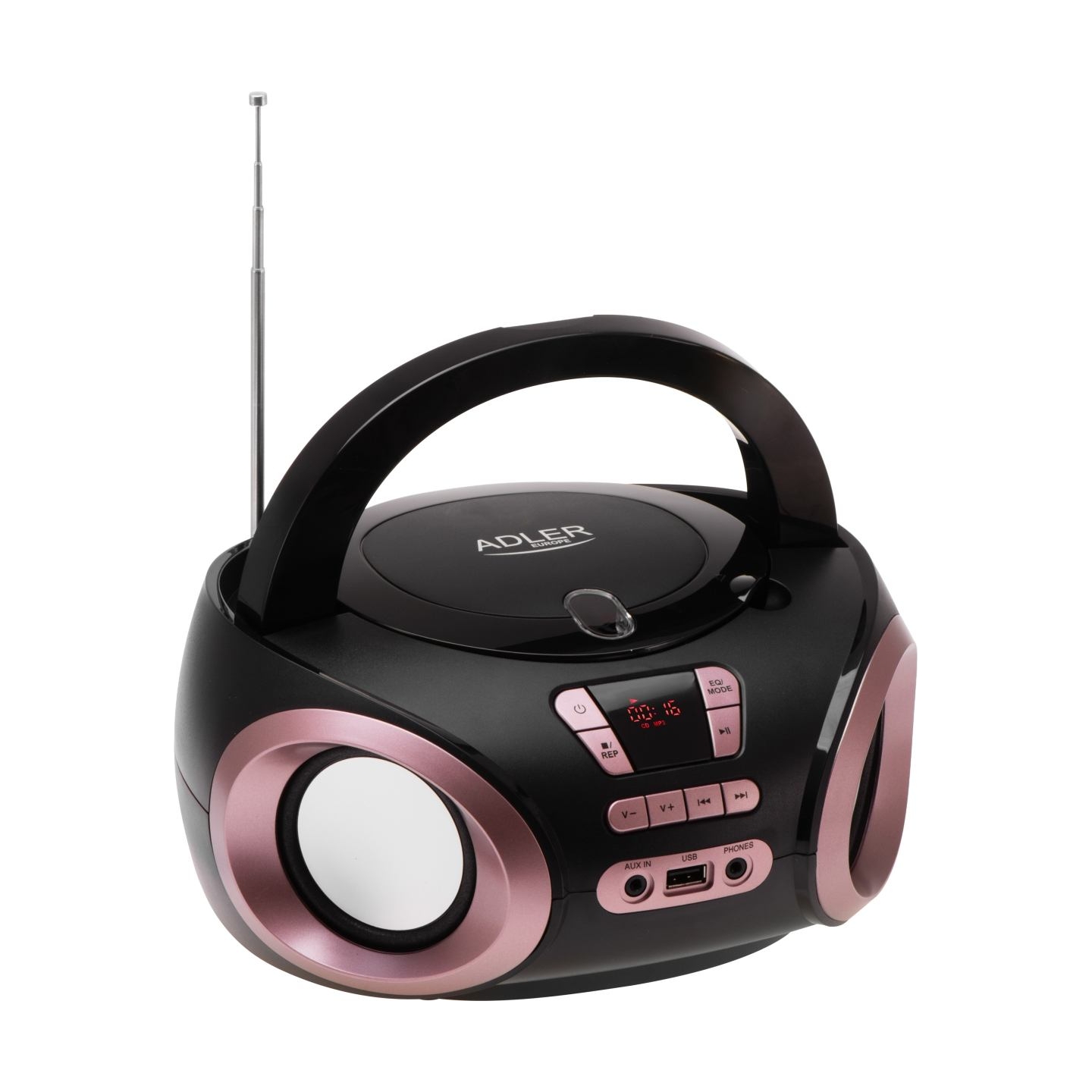Adler | CD-MP3 Boombox | AD 1181 | Speakers | USB connectivity | FM