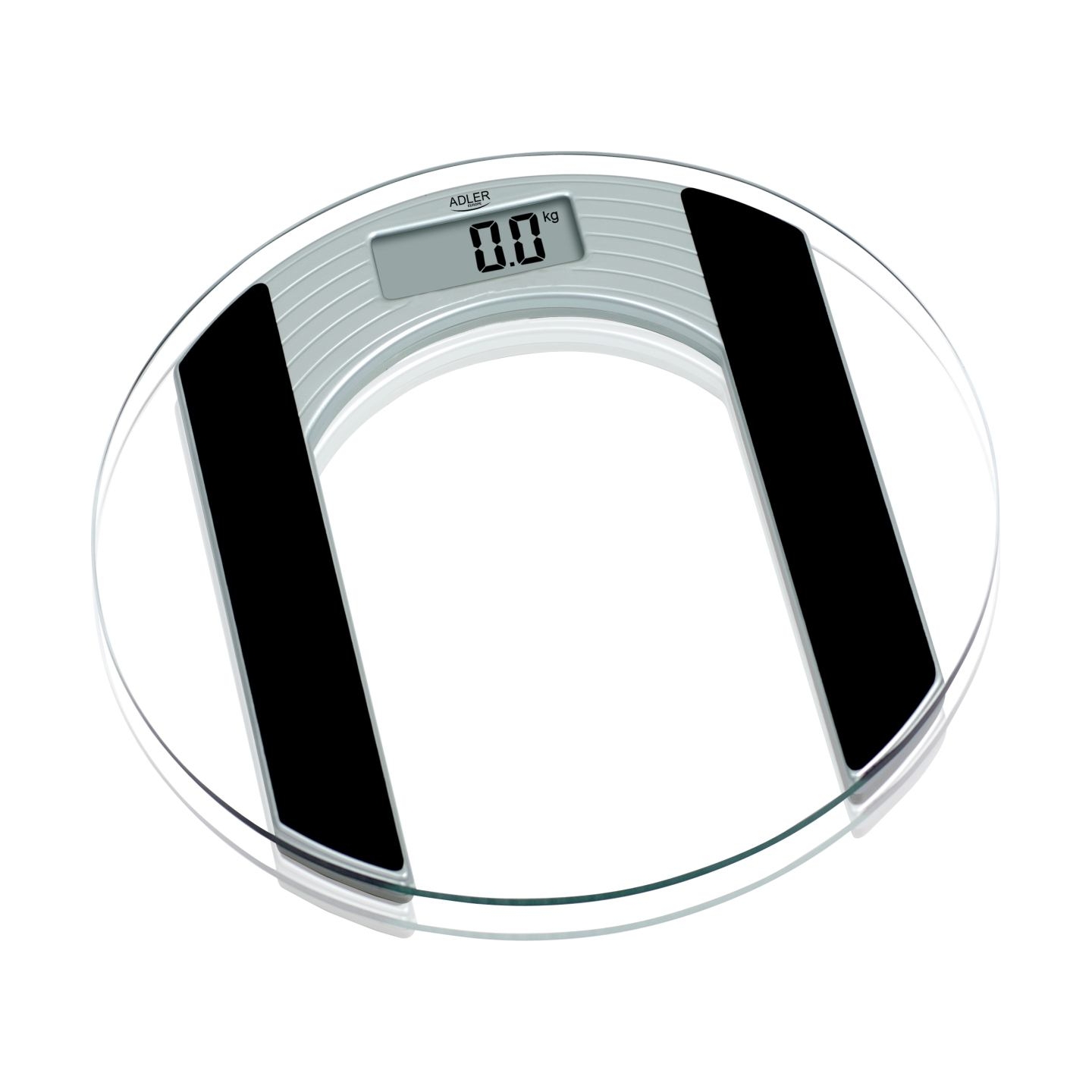 Adler | Body fit Scales | Maximum weight (capacity) 150 kg | Accuracy 100 g | Glass