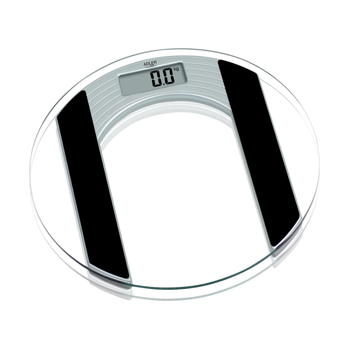 Adler | Body fit Scales | Maximum weight (capacity) 150 kg | Accuracy 100 g | Glass
