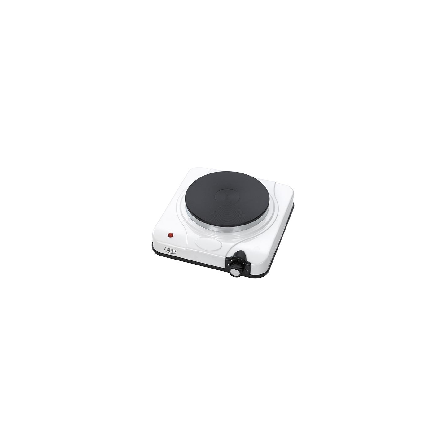 Adler | Free standing table hob | AD 6503 | Number of burners/cooking zones 1 | White | Electric