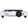 Adler | Free standing table hob | AD 6503 | Number of burners/cooking zones 1 | White | Electric