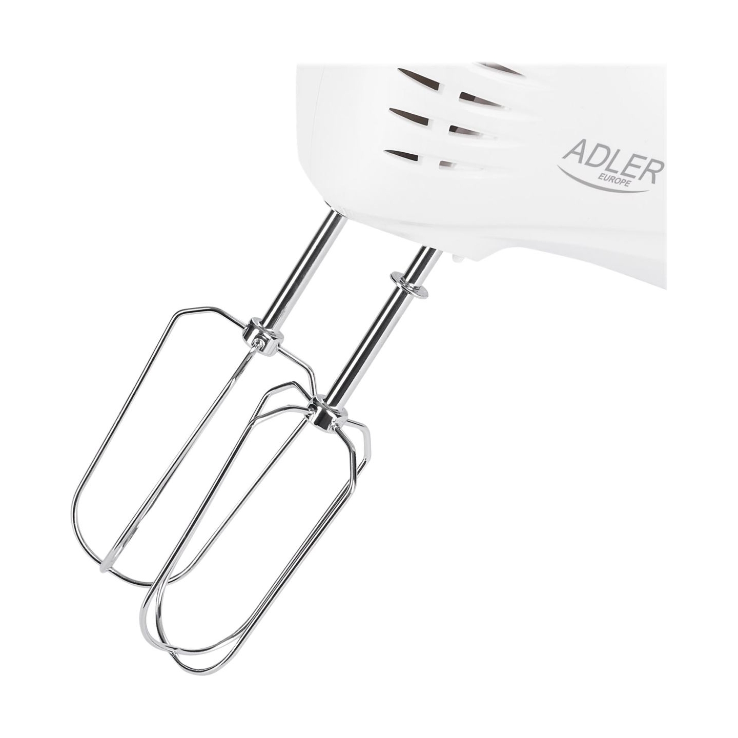 Adler | Mixer | AD 4212 | Hand Mixer | 300 W | Number of speeds 5 | Turbo mode | White