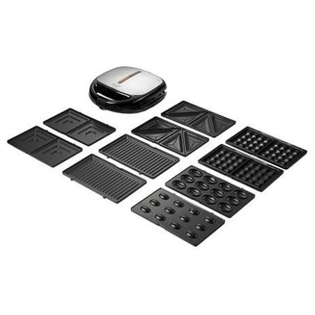 Adler | Sandwich maker | AD 3040 | Number of plates 5 | Multigrill | Number of pastry 2 | 1200 W | Ceramic coating | Black