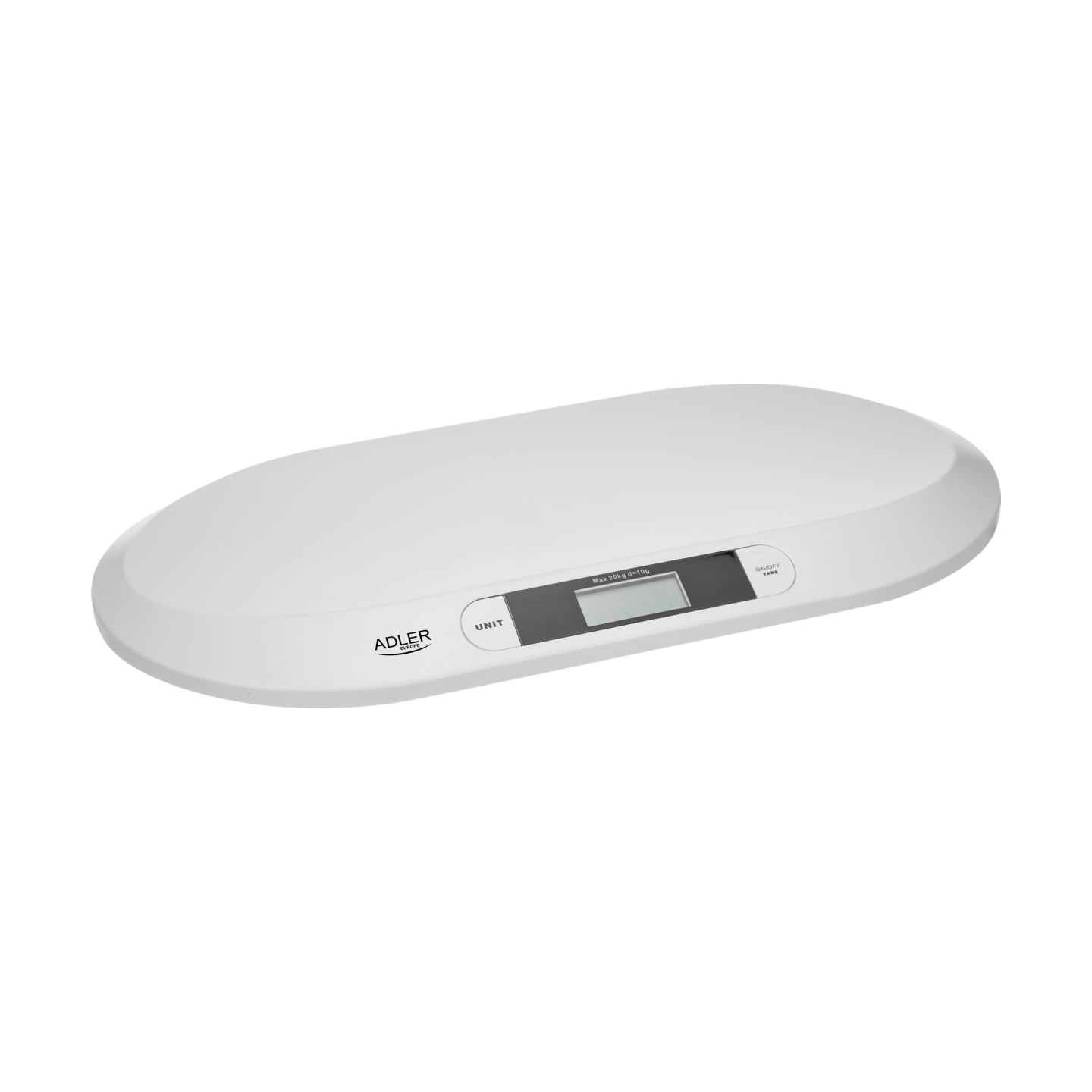 Adler | Adler AD 8139 | Maximum weight (capacity) 20 kg | Accuracy 10 g | White