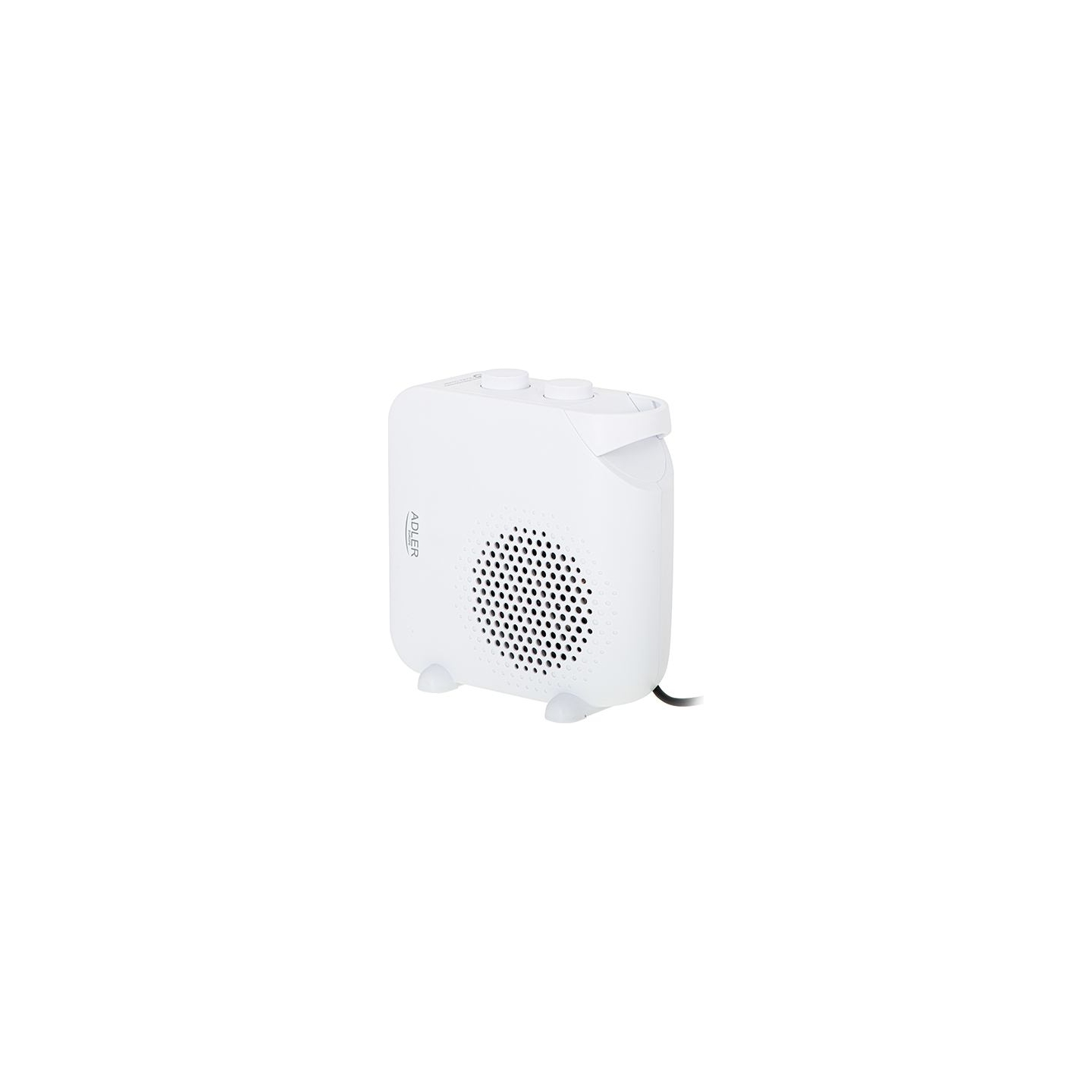 Adler | Heater | AD 7725w | Fan heater | 2000 W | Number of power levels 2 | White | N/A