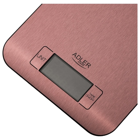 Adler Kitchen Scale | AD 3183c | Graduation 1 g | Copper