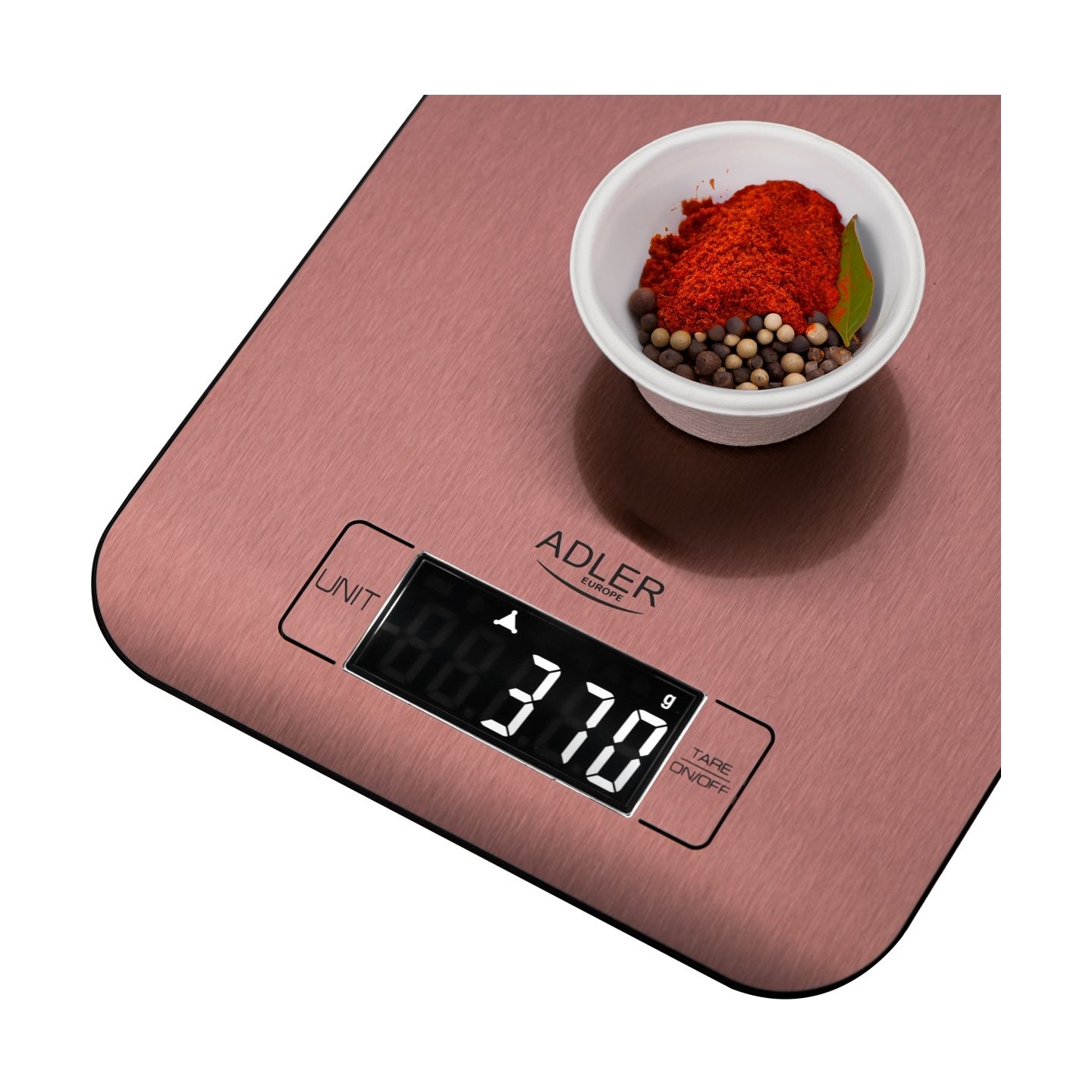 Adler Kitchen Scale | AD 3183c | Graduation 1 g | Copper