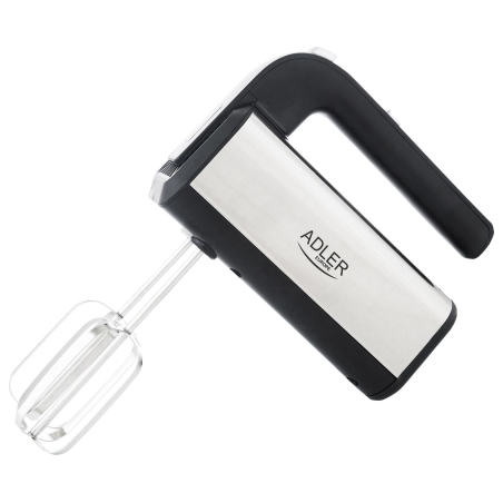 Adler | Hand mixer | AD 4225 | Hand Mixer | 300 W | Number of speeds 5 | Turbo mode | Stainless steel