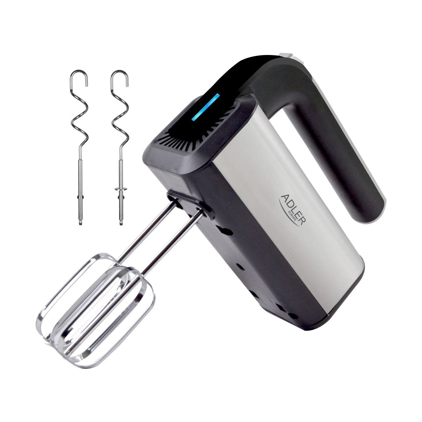 Adler | Hand mixer | AD 4225 | Hand Mixer | 300 W | Number of speeds 5 | Turbo mode | Stainless steel
