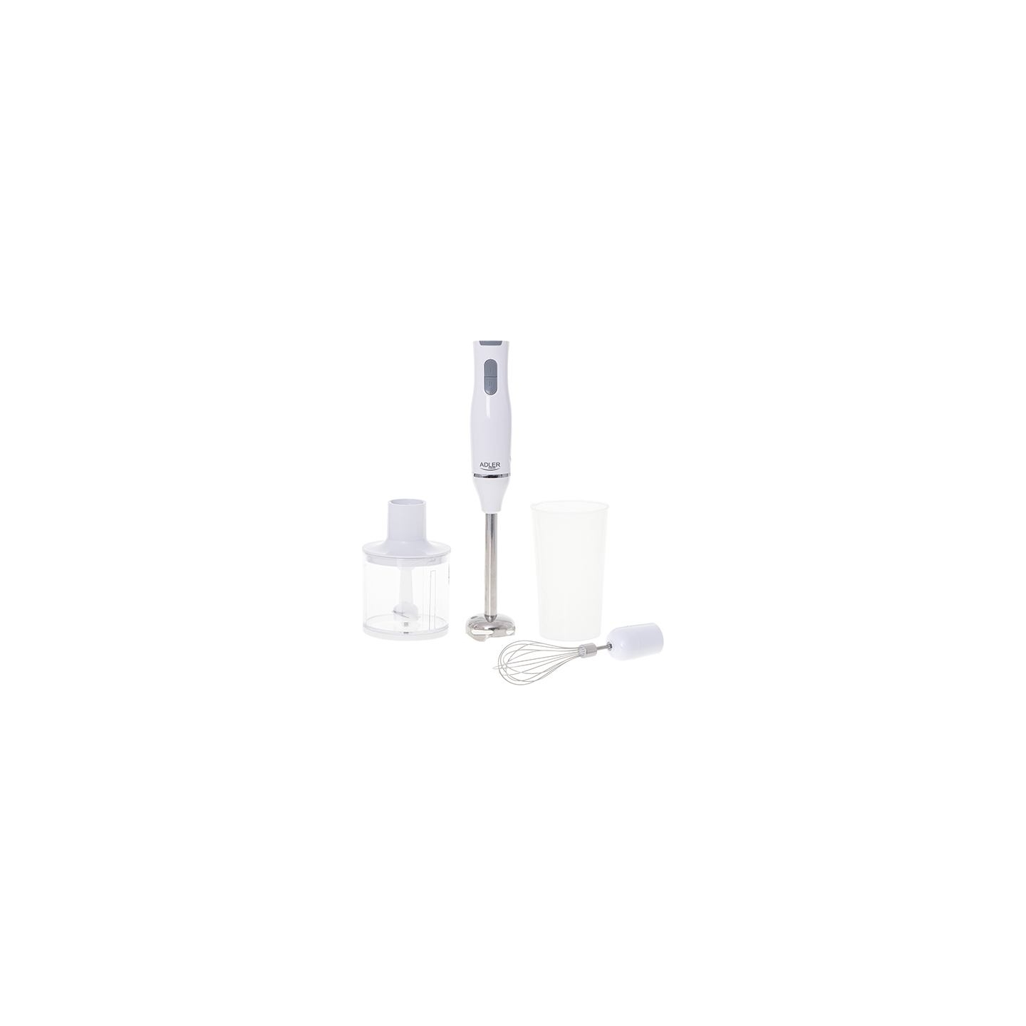 Adler | Hand blender set | AD 4620 | Hand Blender | 800 W | Number of speeds 2 | Chopper | White