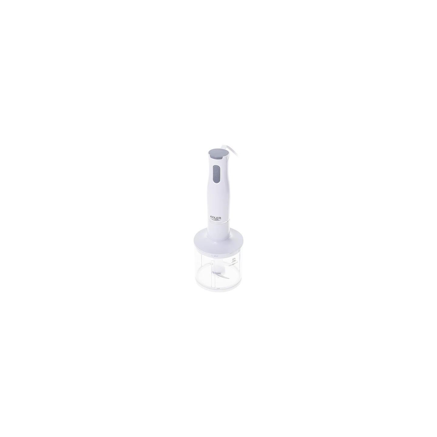Adler | Hand blender set | AD 4620 | Hand Blender | 800 W | Number of speeds 2 | Chopper | White