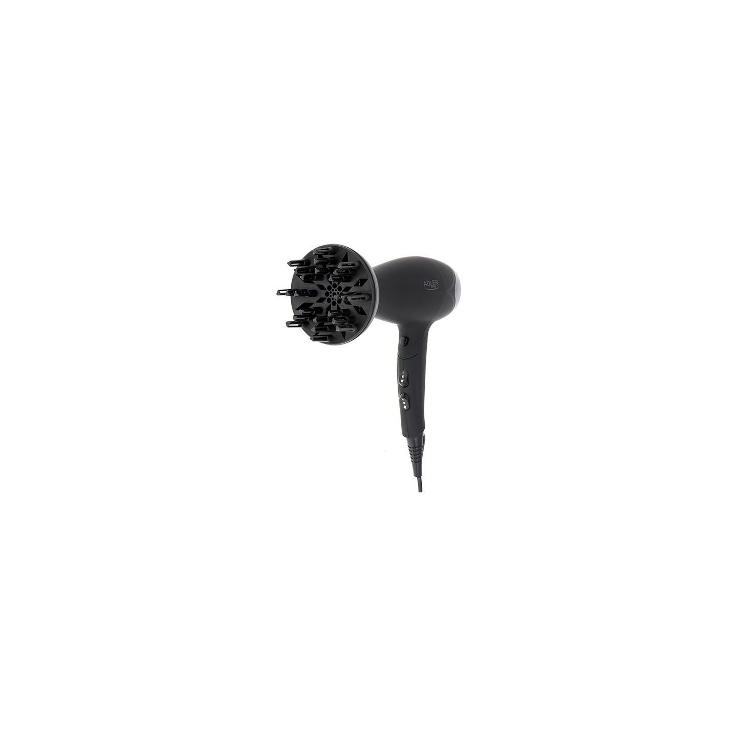 Adler | Hair dryer | AD 2267 | 2100 W | Number of temperature settings 3 | Diffuser nozzle | Black