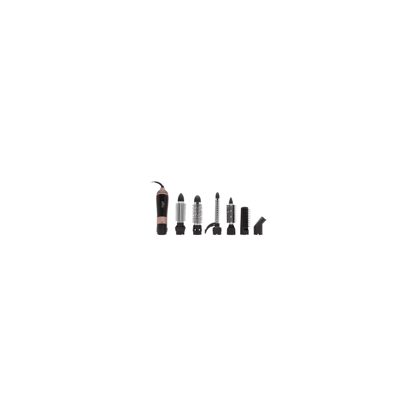 Adler | Hair Styler | AD 2022 | Temperature (max) 80 °C | Number of heating levels 3 | 1200 W | Black