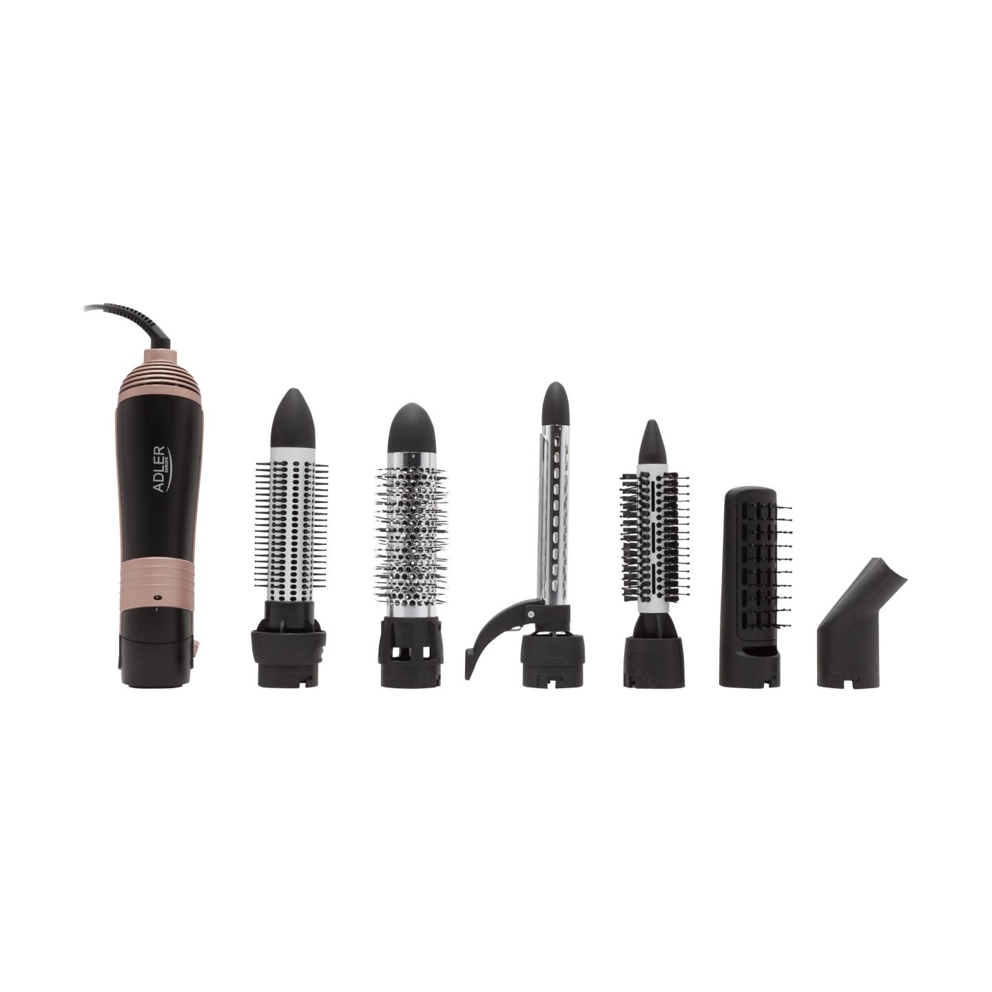 Adler | Hair Styler | AD 2022 | Temperature (max) 80 °C | Number of heating levels 3 | 1200 W | Black