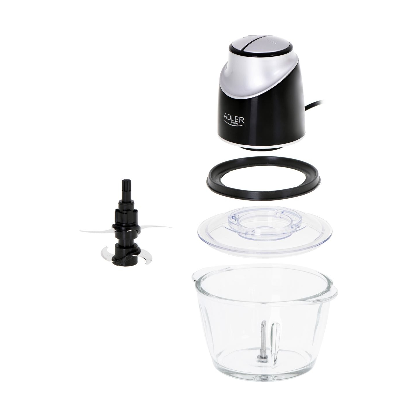 Adler | Chopper with the glass bowl | AD 4082 | 550 W