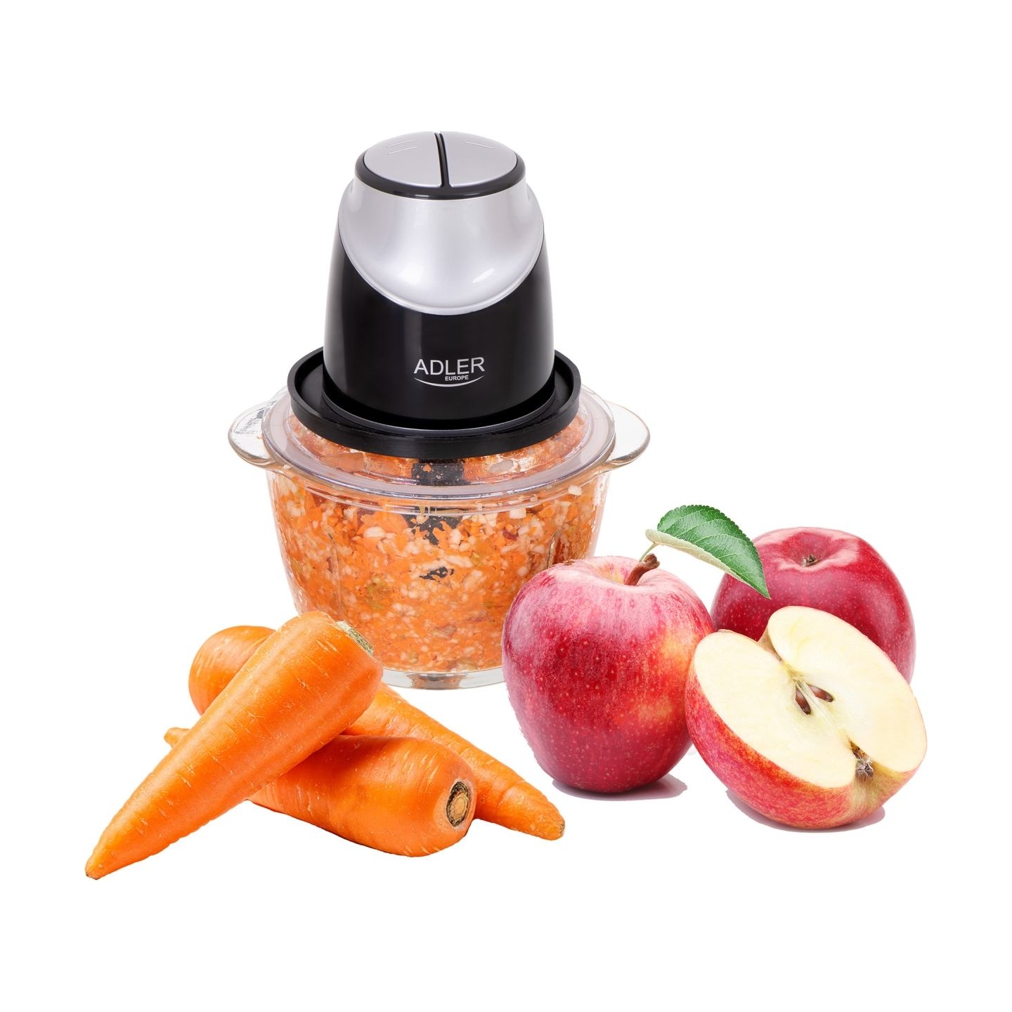 Adler | Chopper with the glass bowl | AD 4082 | 550 W