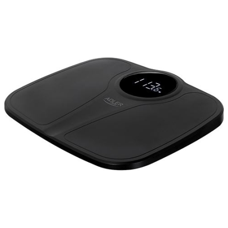 Adler | Bathroom Scale | AD 8172b | Maximum weight (capacity) 180 kg | Accuracy 100 g | Body Mass Index (BMI) measuring | Black