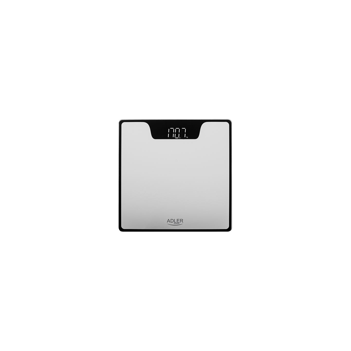 Adler | Bathroom Scale | AD 8174s | Maximum weight (capacity) 180 kg | Accuracy 100 g | Silver