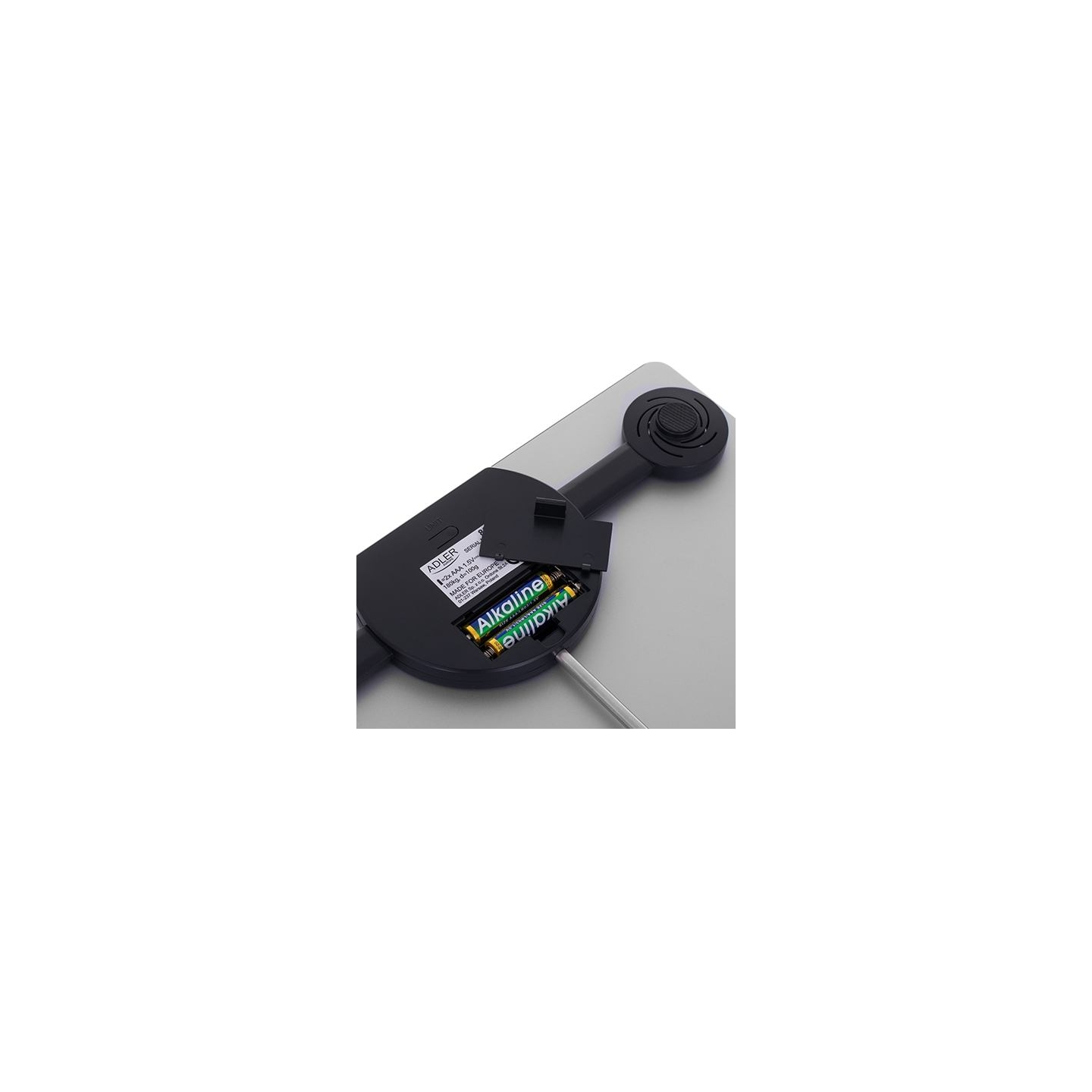 Adler | Bathroom Scale | AD 8174s | Maximum weight (capacity) 180 kg | Accuracy 100 g | Silver